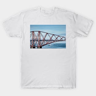 Crossing the Forth Bridge - Scotland T-Shirt